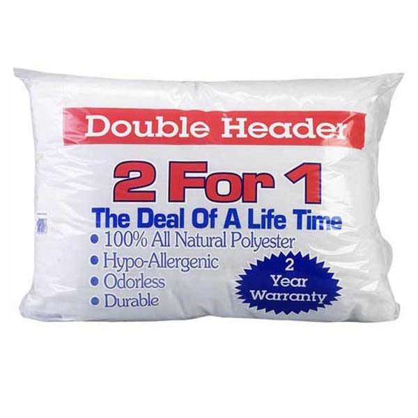Double Header Pillow